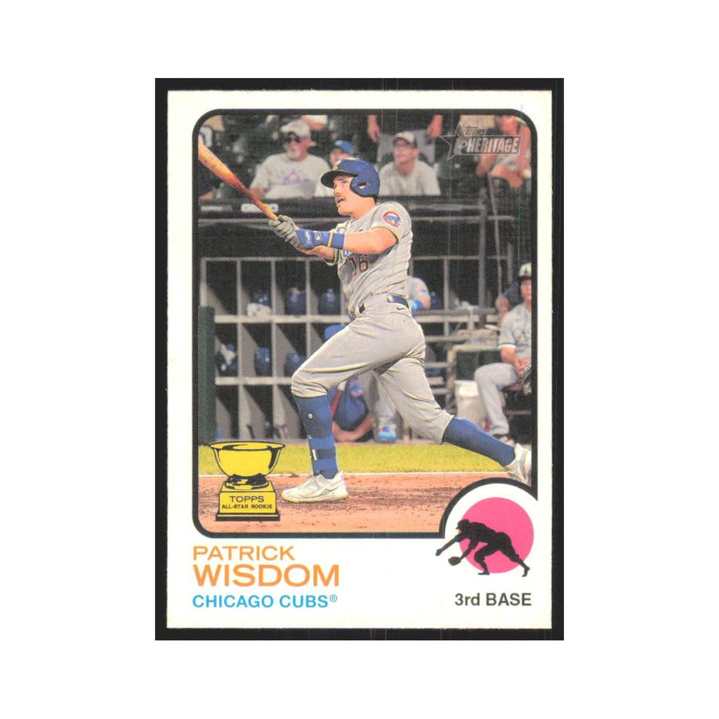2022 Topps Heritage Patrick Wisdom Cubs #276