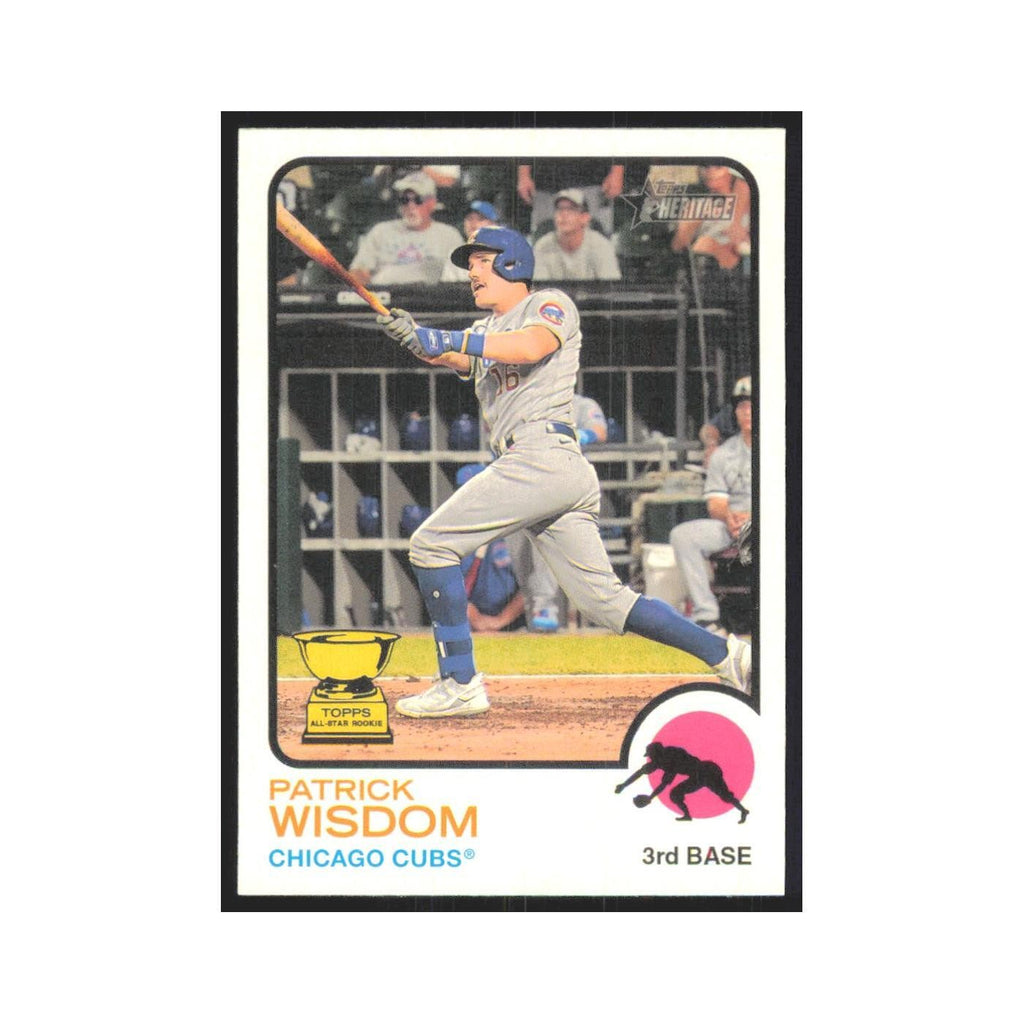 2022 Topps Heritage Patrick Wisdom Cubs #276