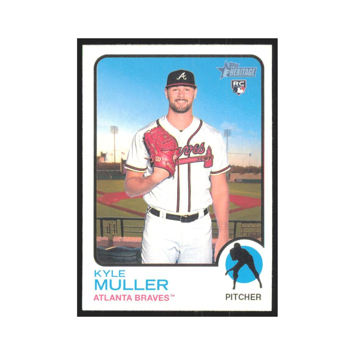 2022 Topps Heritage Kyle Muller RC Braves #280