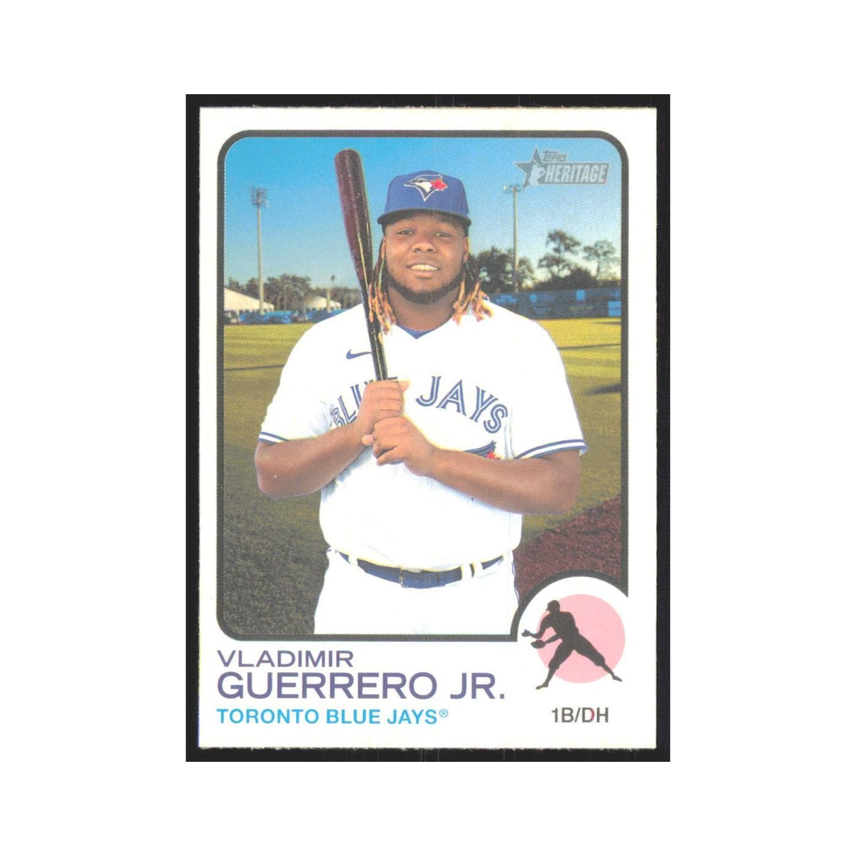 2022 Topps Heritage Vladimir Guerrero Jr. Blue Jays #269