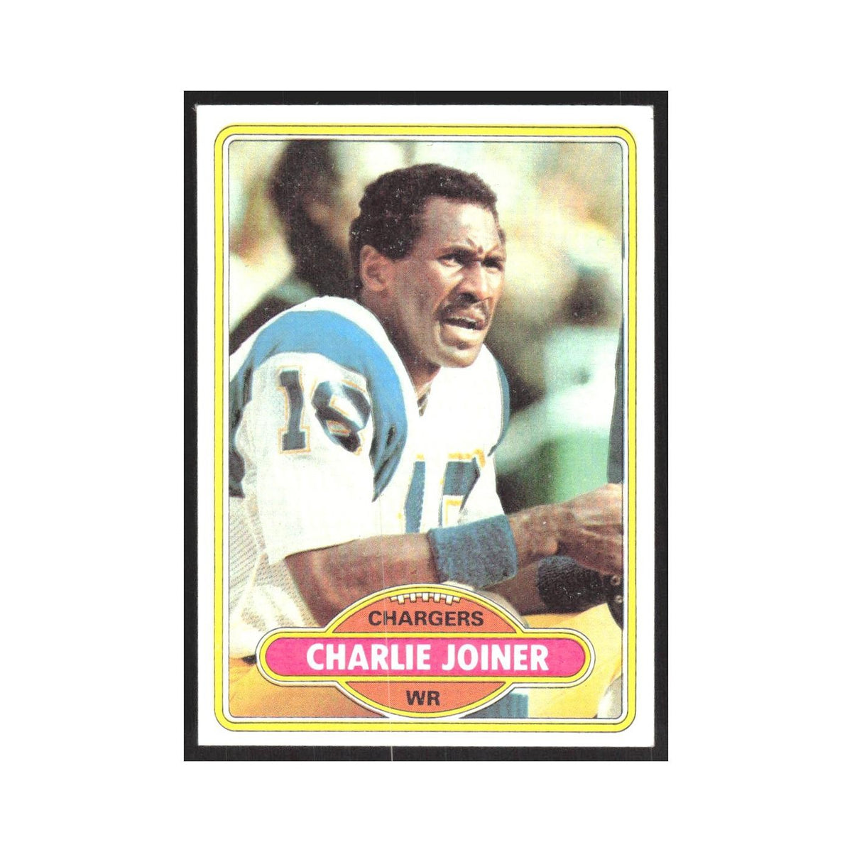 1980 Topps Charlie Joiner San Diego Chargers #28