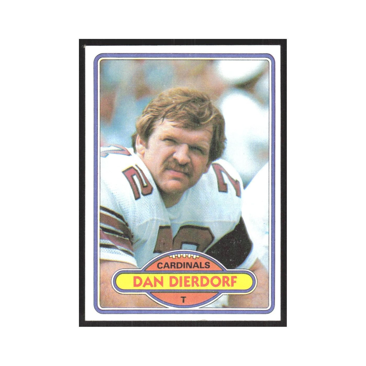 1980 Topps Dan Dierdorf Cardinals #316