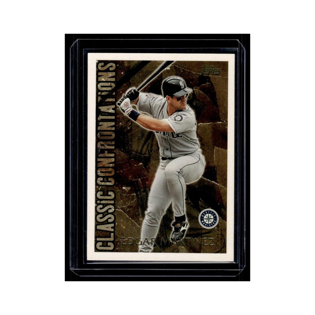 Edgar Martinez 1996 Topps Classic Confrontations #CC3 Seattle Mariners NM