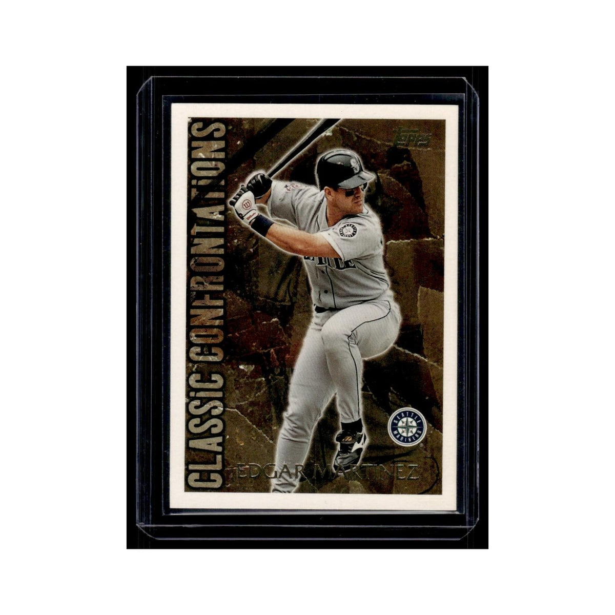 Edgar Martinez 1996 Topps Classic Confrontations #CC3 Seattle Mariners NM