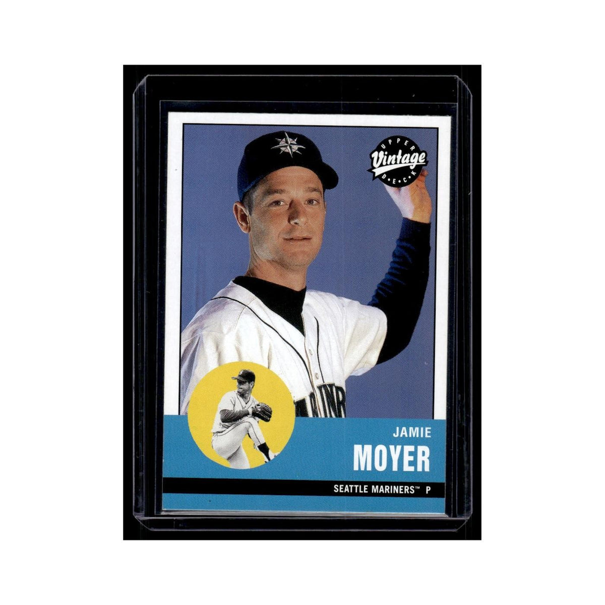 Jamie Moyer 2001 Upper Deck Vintage #66 Seattle Mariners Baseball Card NM