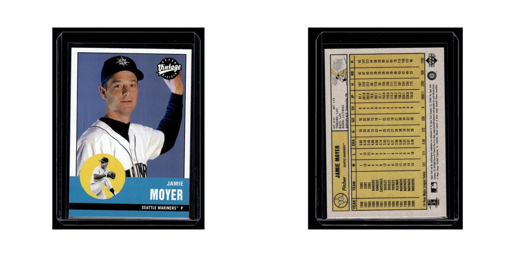Jamie Moyer 2001 Upper Deck Vintage #66 Seattle Mariners Baseball Card NM