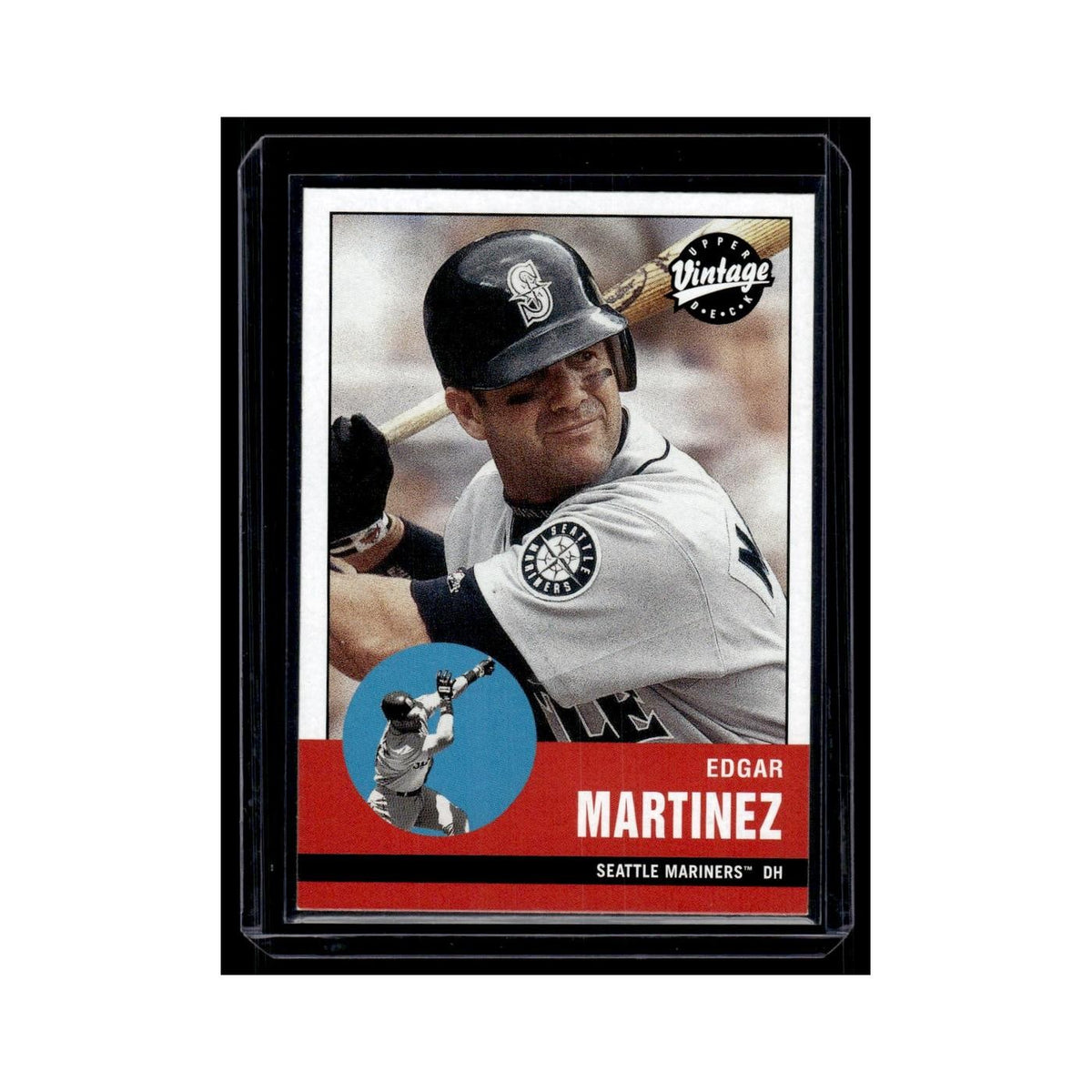 Edgar Martinez 2001 Upper Deck Vintage #61 Seattle Mariners Baseball Card NM