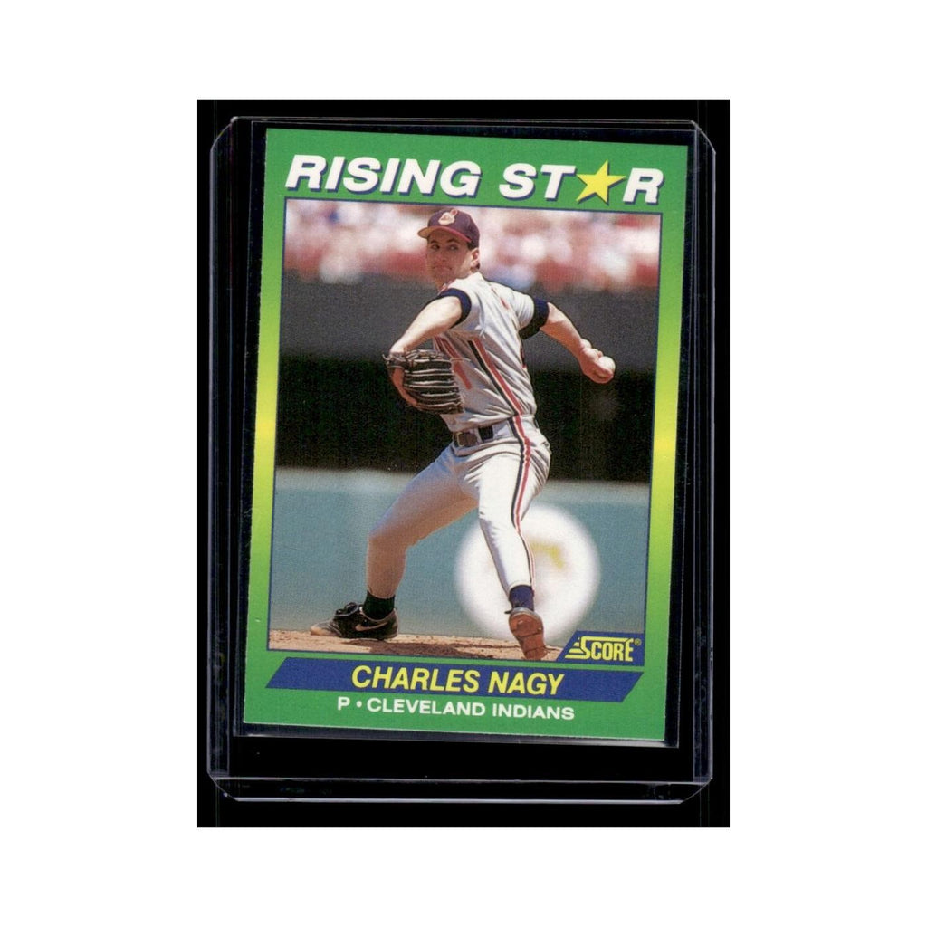 Charles Nagy 1992 Score Rising Stars #26 Cleveland Indians Baseball Card NM