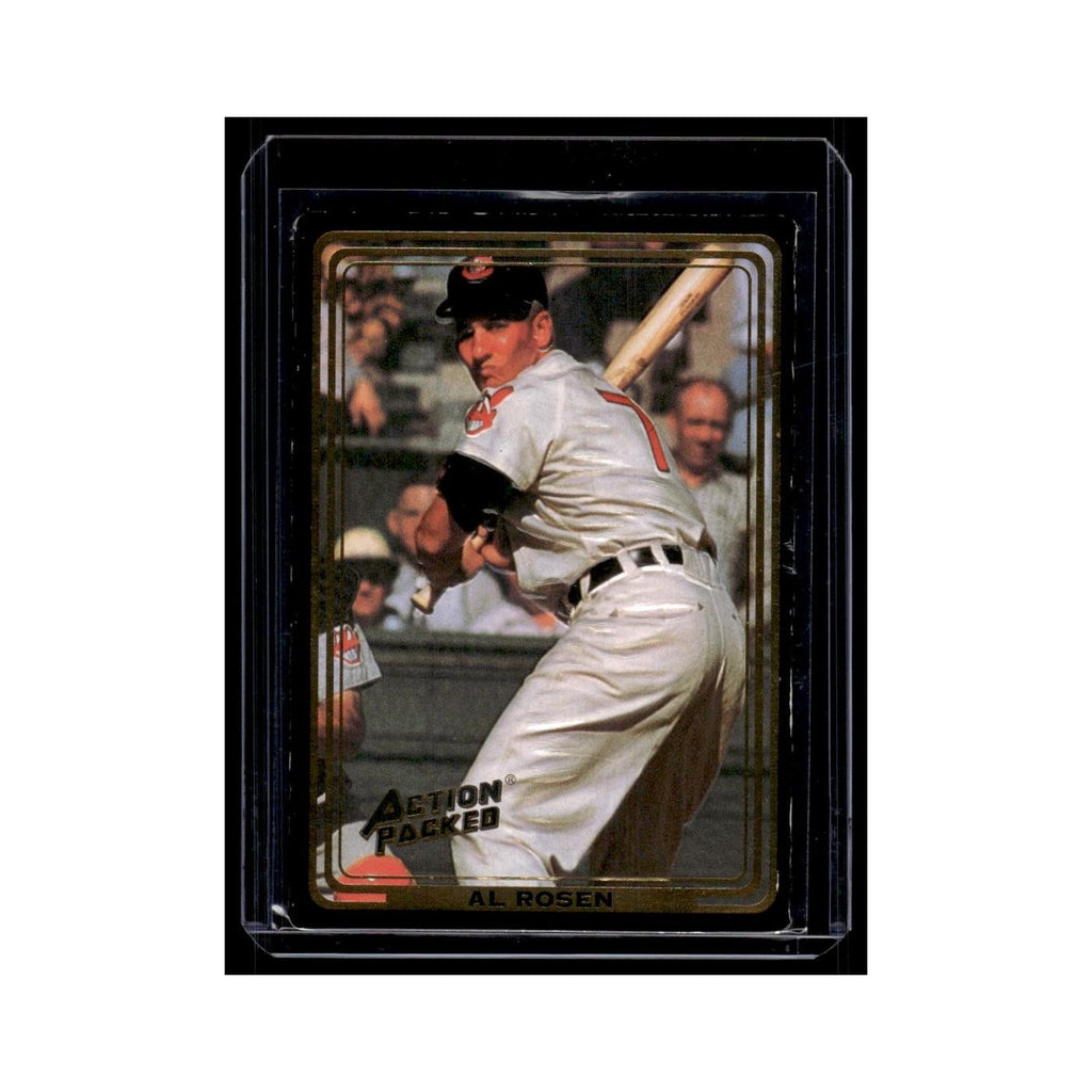 Al Rosen 1992 Action Packed #70 Cleveland Indians Baseball Card EX