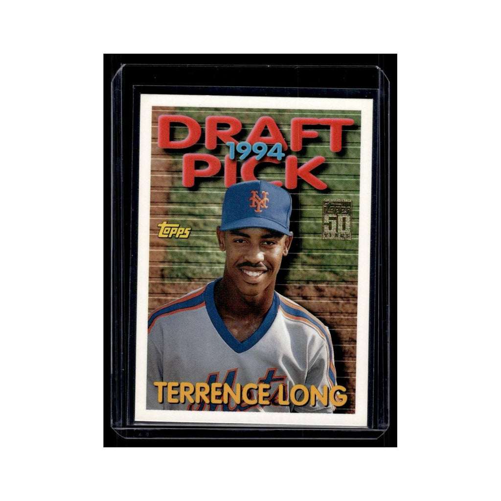 Terrence Long 2001 Topps #33T New York Mets Baseball Card NM