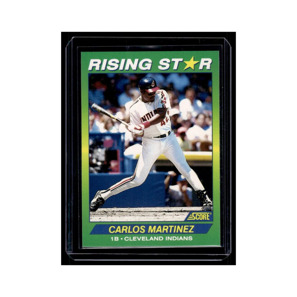 Carlos Martinez 1992 Score Rising Stars #71 Cleveland Indians Baseball Card NM