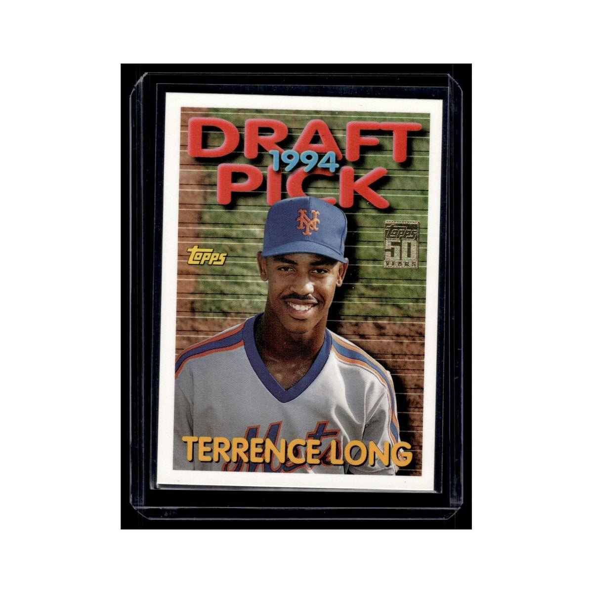 Terrence Long 2001 Topps #33T New York Mets Baseball Card NM