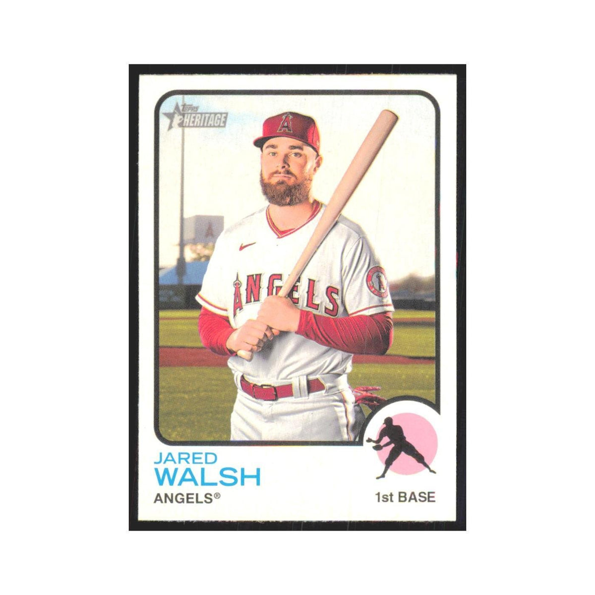 2022 Topps Heritage Jared Walsh Angels #10