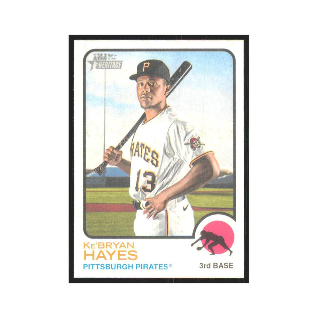 2022 Topps Heritage Ke'Bryan Hayes Pirates #318