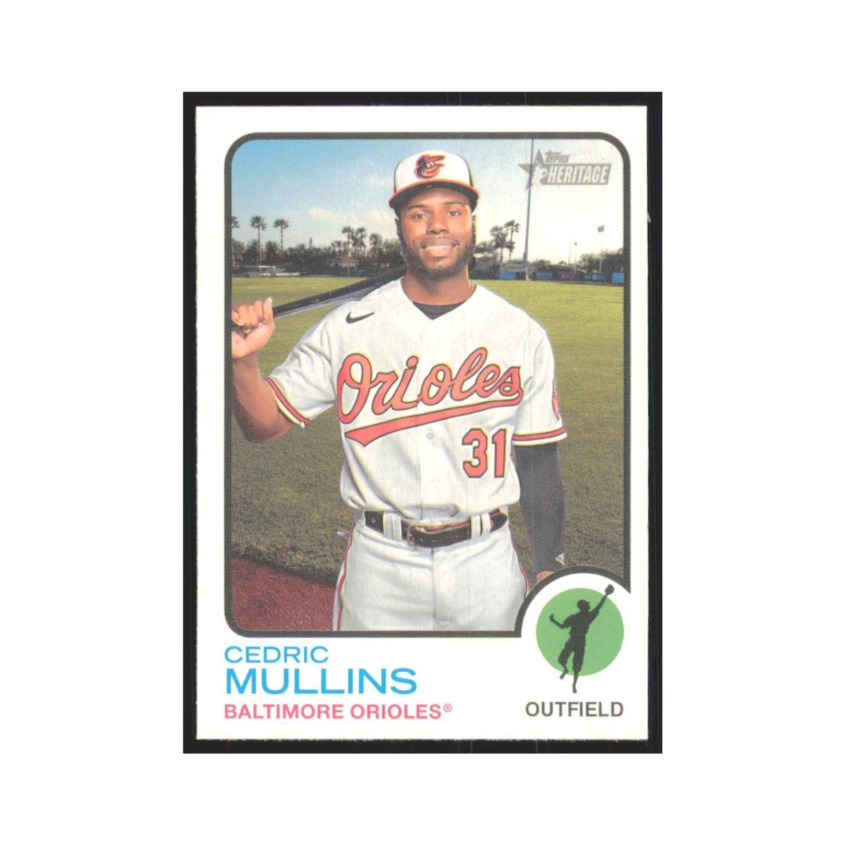 2022 Topps Heritage Cedric Mullins Orioles #232