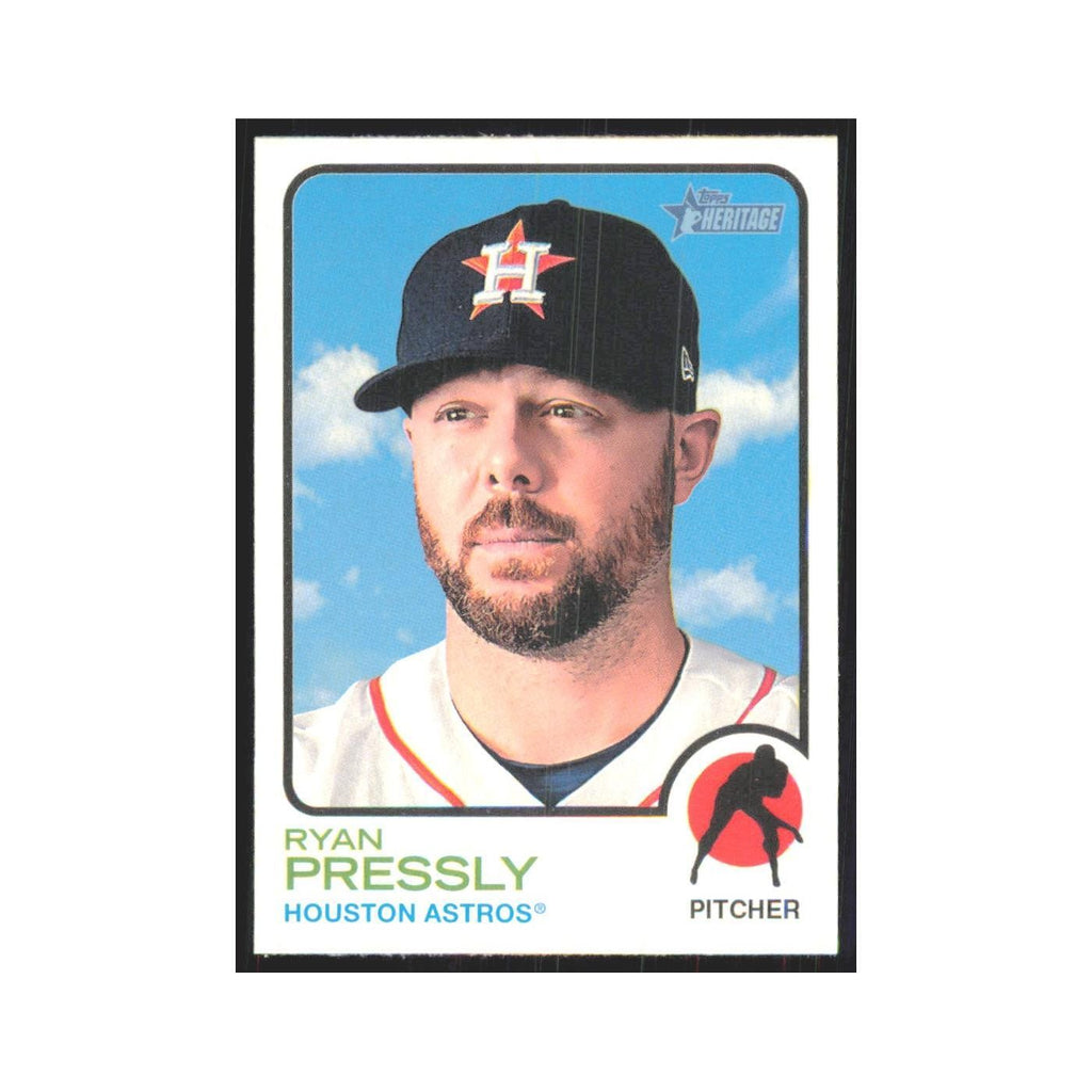 2022 Topps Heritage Ryan Pressly Astros #218