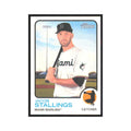 2022 Topps Heritage Jacob Stallings Marlins #184