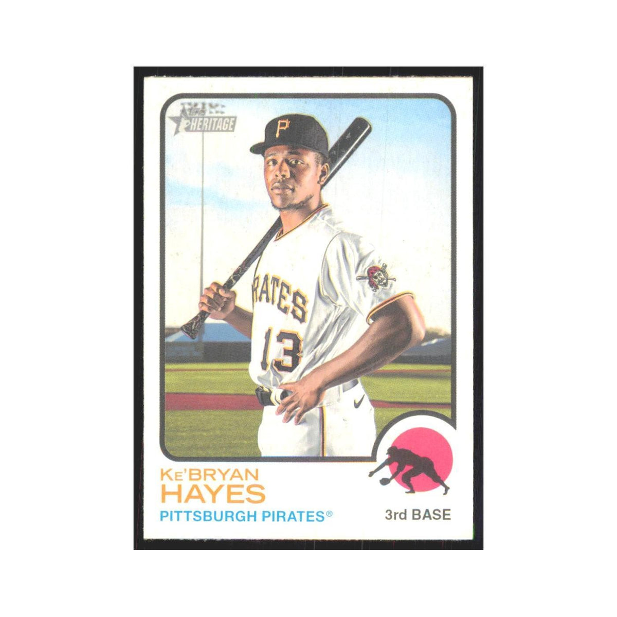 2022 Topps Heritage Ke'Bryan Hayes Pirates #318