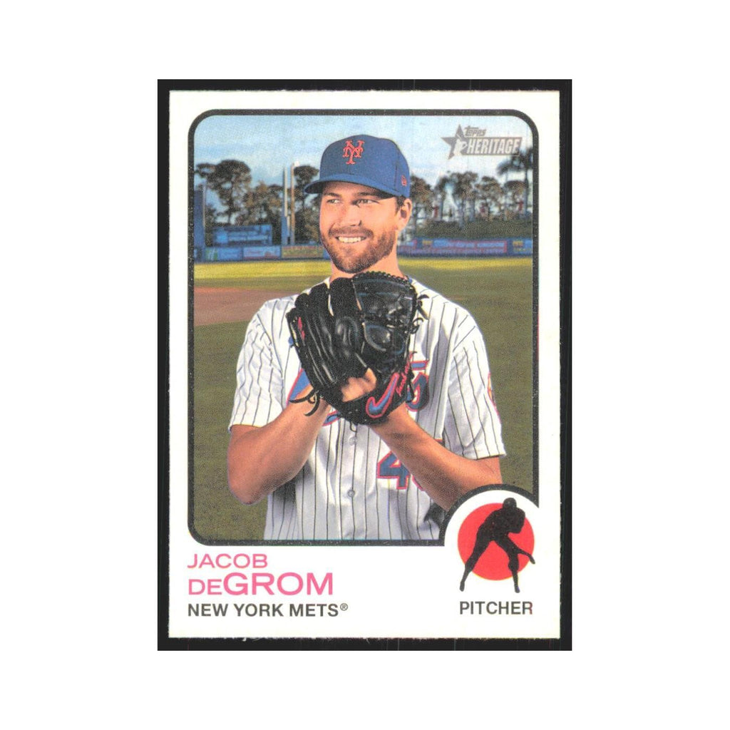 2022 Topps Heritage Jacob deGrom Mets #250