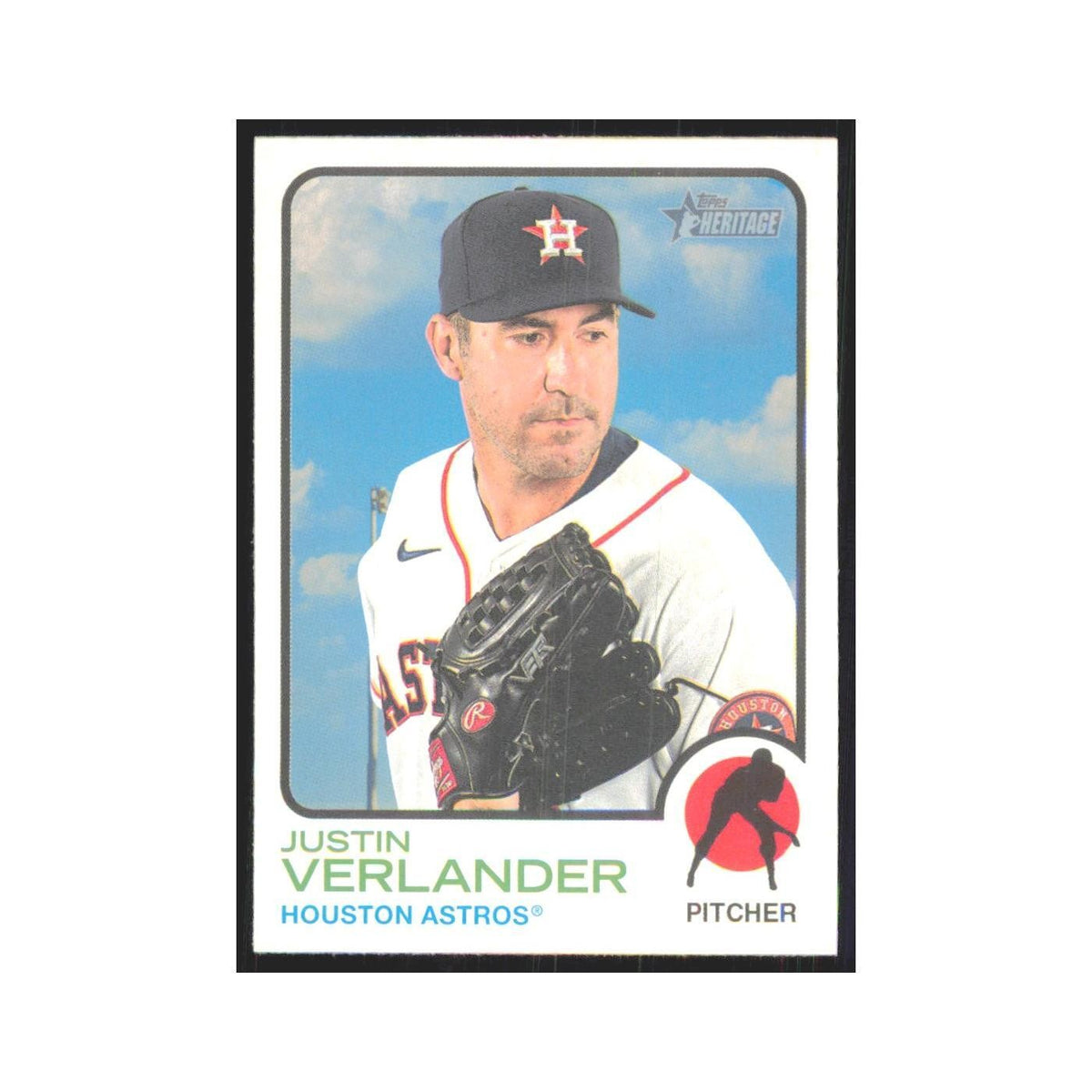 2022 Topps Heritage Justin Verlander Astros #105