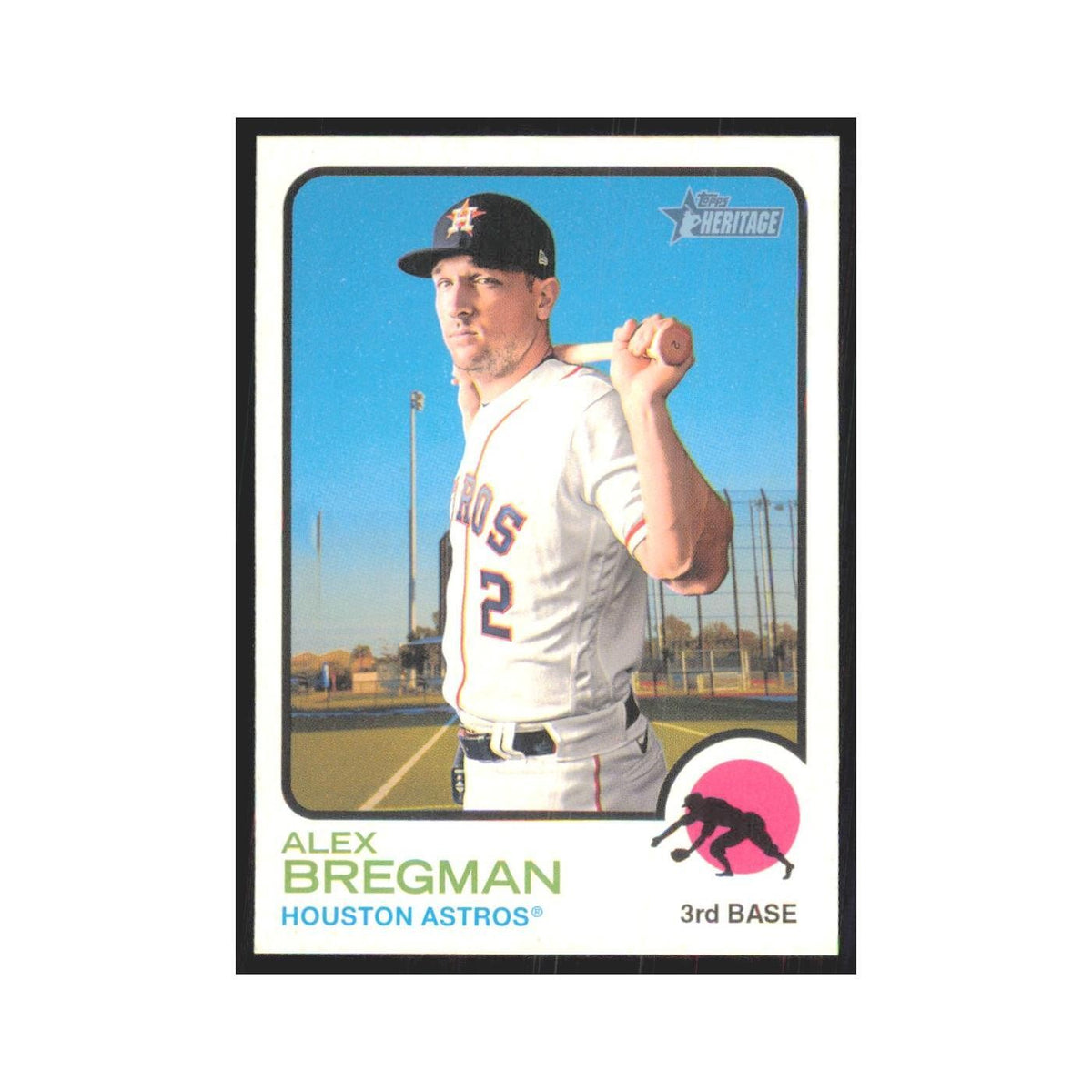 2022 Topps Heritage Alex Bregman Astros #104