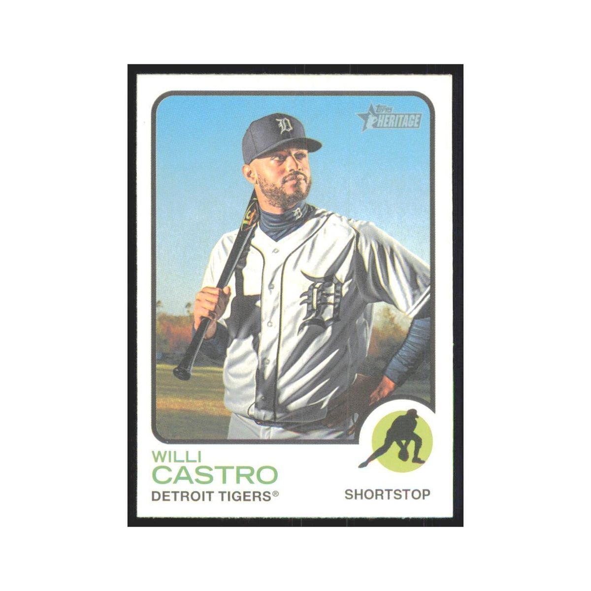 2022 Topps Heritage Willi Castro Tigers #86