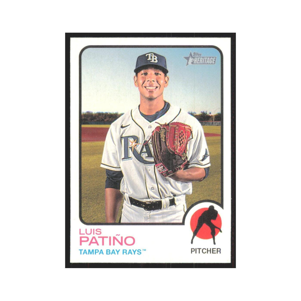 2022 Topps Heritage Luis Patiño Rays #488