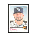 2022 Topps Heritage Mike Zunino Rays #31
