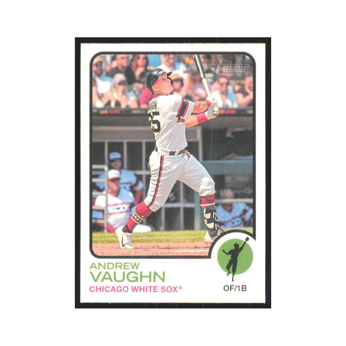 2022 Topps Heritage Andrew Vaughn White Sox #266