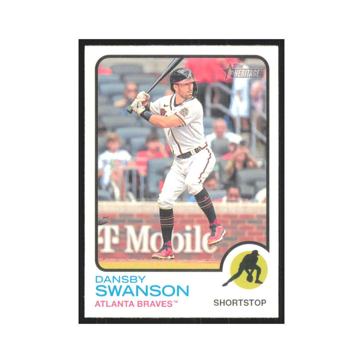 2022 Topps Heritage Dansby Swanson Braves #148