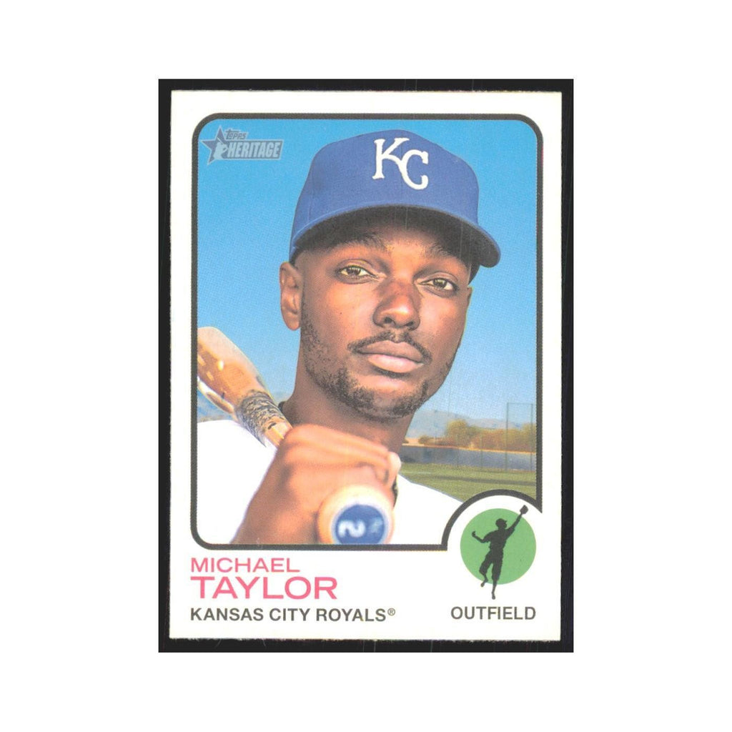 2022 Topps Heritage Michael Taylor Royals #272