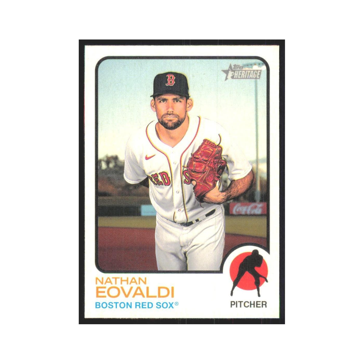 2022 Topps Heritage Nathan Eovaldi Red Sox #311