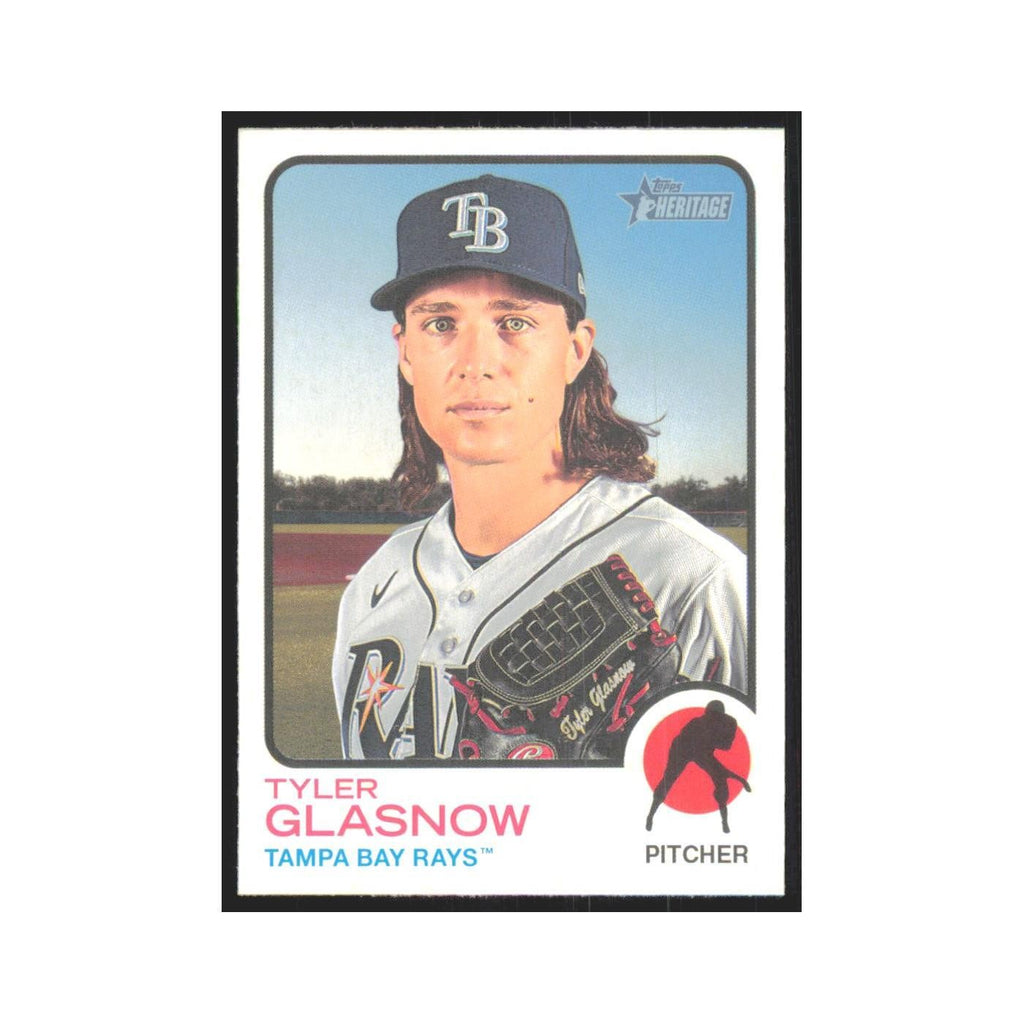 2022 Topps Heritage Tyler Glasnow Rays #310