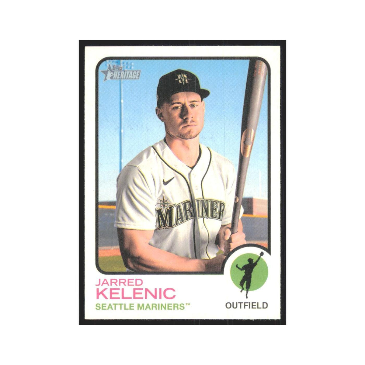 2022 Topps Heritage Jarred Kelenic Mariners #96