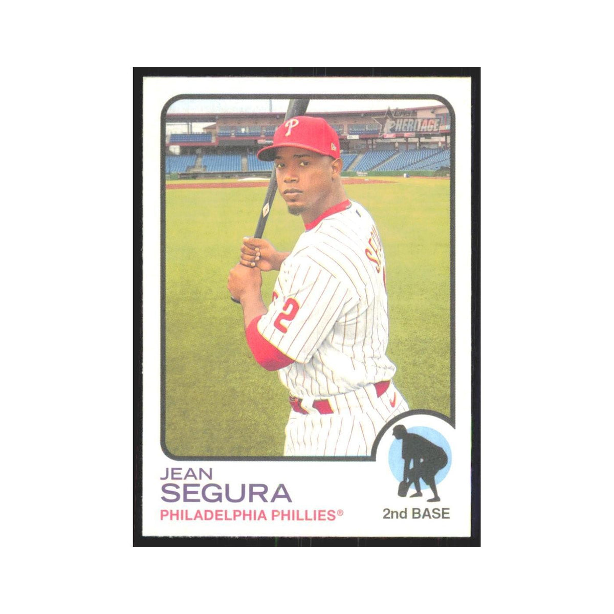 2022 Topps Heritage Jean Segura Phillies #117