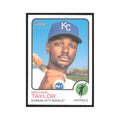 2022 Topps Heritage Michael Taylor Royals #272