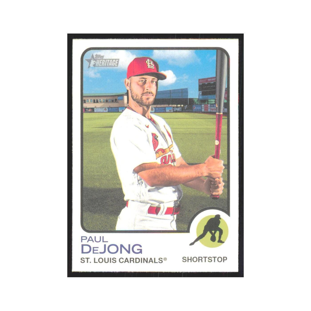 2022 Topps Heritage Paul DeJong Cardinals #220