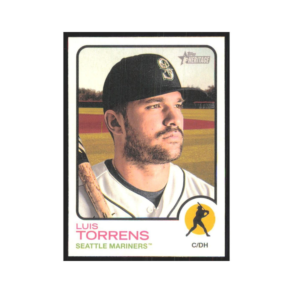 2022 Topps Heritage Luis Torrens Mariners #343