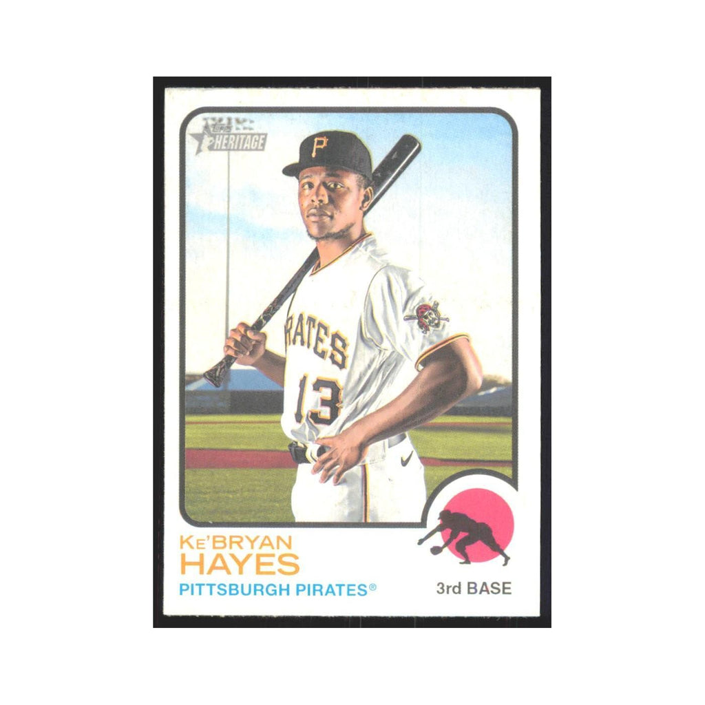 2022 Topps Heritage Ke'Bryan Hayes Pirates #318