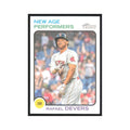 2022 Topps Heritage Rafael Devers Red Sox #NAP-6