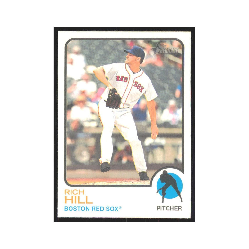 2022 Topps Heritage Rich Hill Red Sox #212