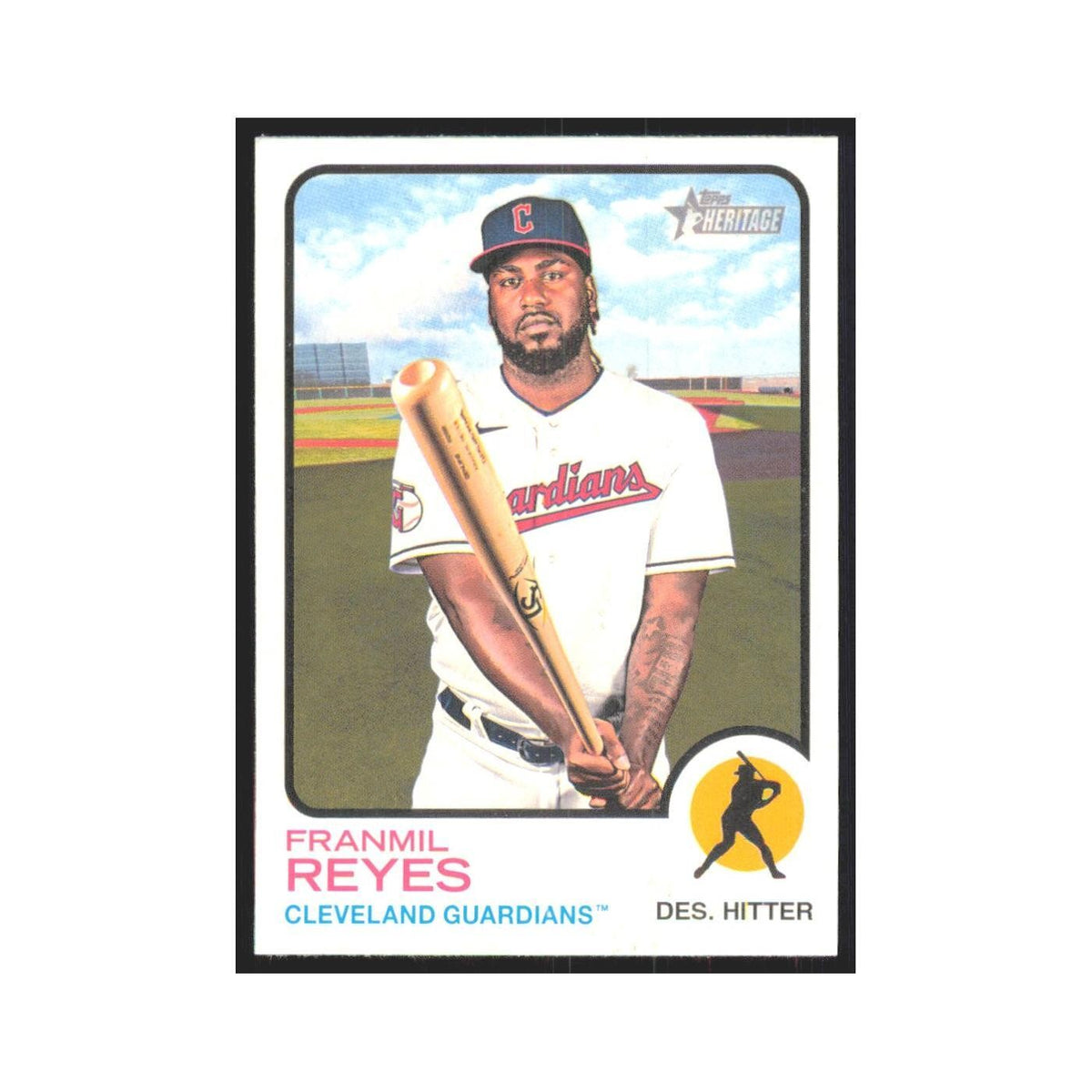 2022 Topps Heritage Franmil Reyes Guardians #364