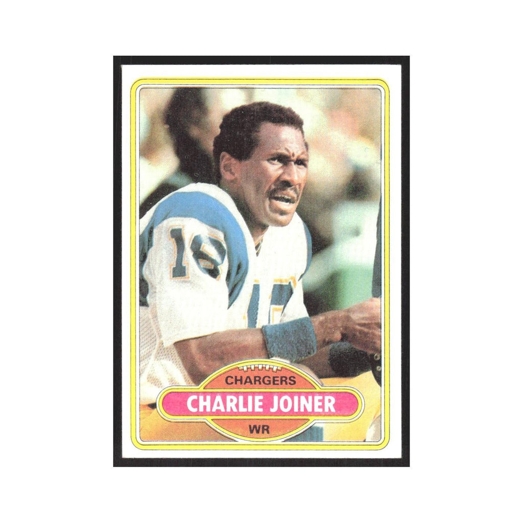 1980 Topps Charlie Joiner San Diego Chargers #28