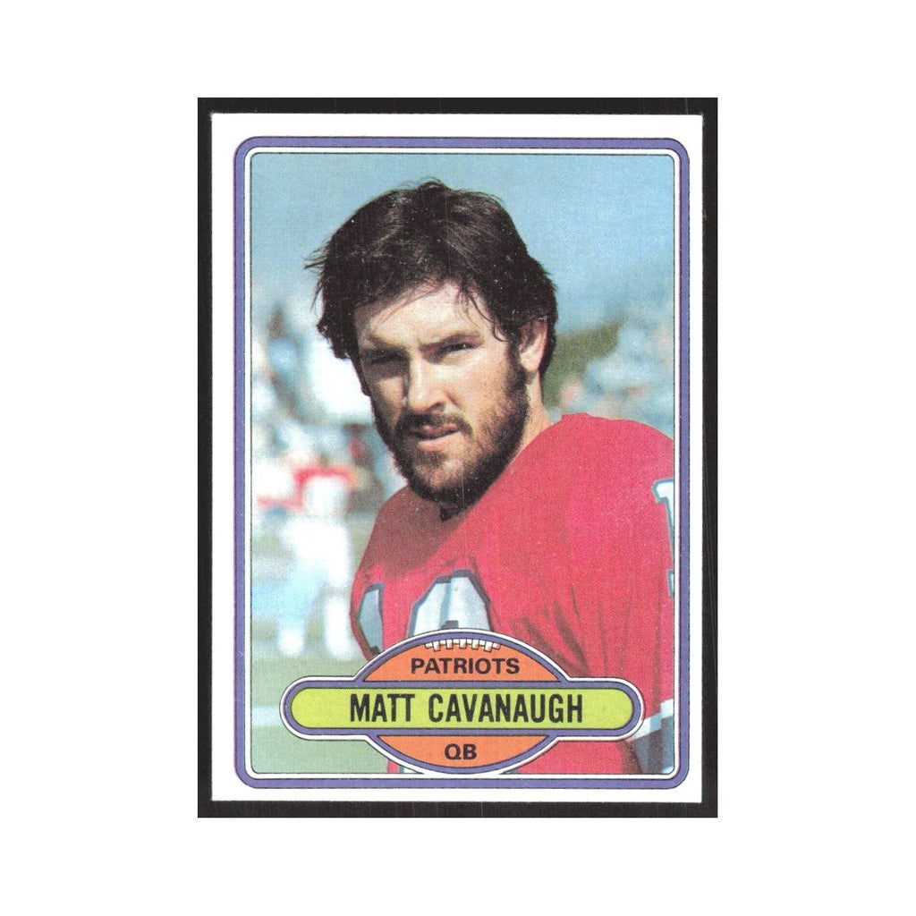 1980 Topps Matt Cavanaugh Patriots #99