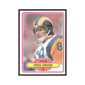 1980 Topps Fred Dryer Rams #202