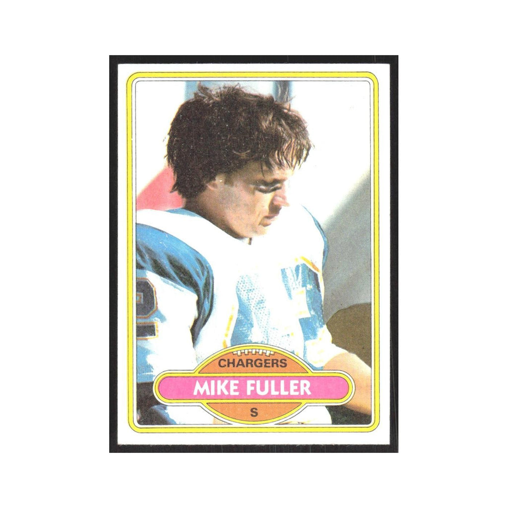 1980 Topps Mike Fuller San Diego Chargers #481