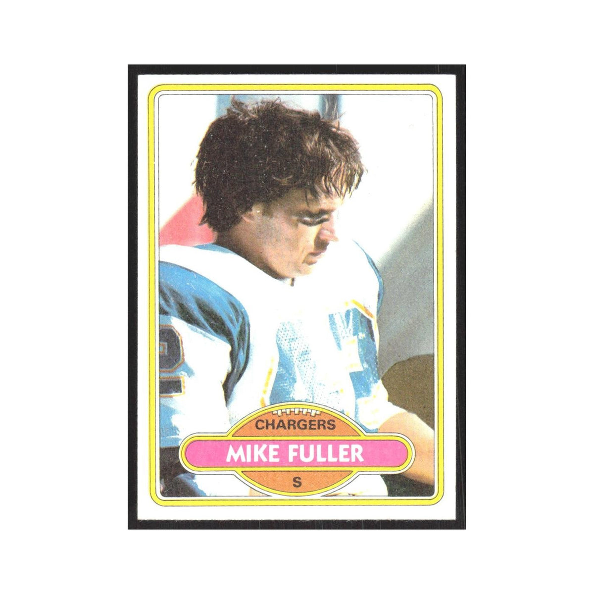1980 Topps Mike Fuller San Diego Chargers #481
