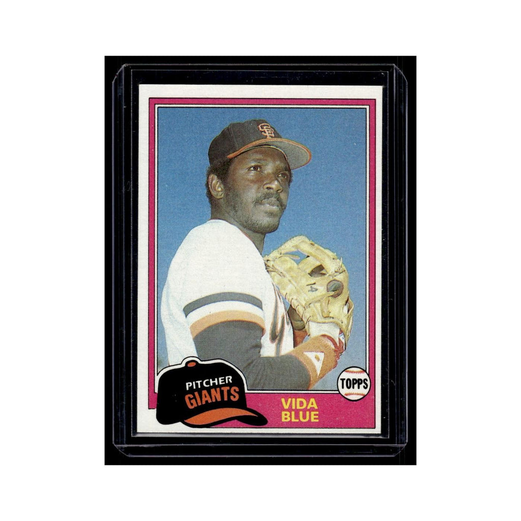 Vida Blue 1981 Topps #310 San Francisco Giants Baseball Card NM