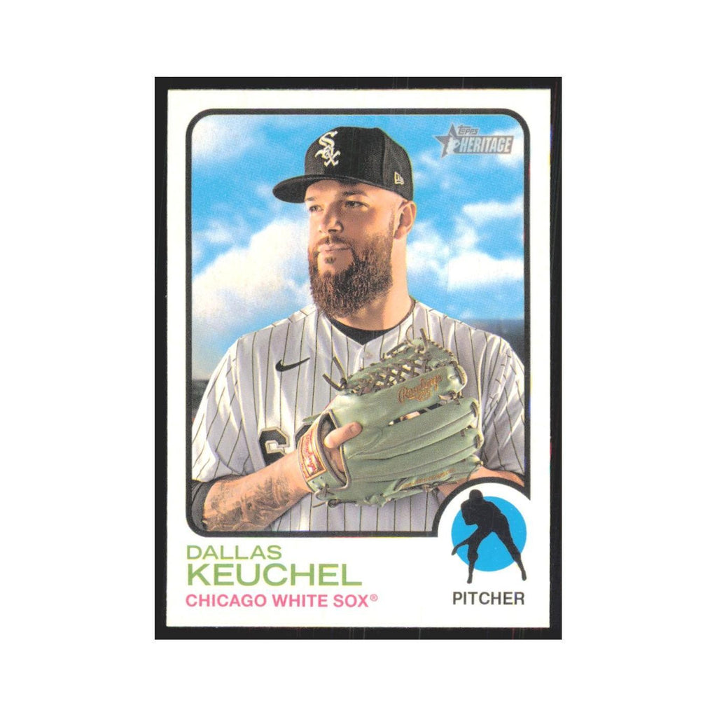 2022 Topps Heritage Dallas Keuchel White Sox #133