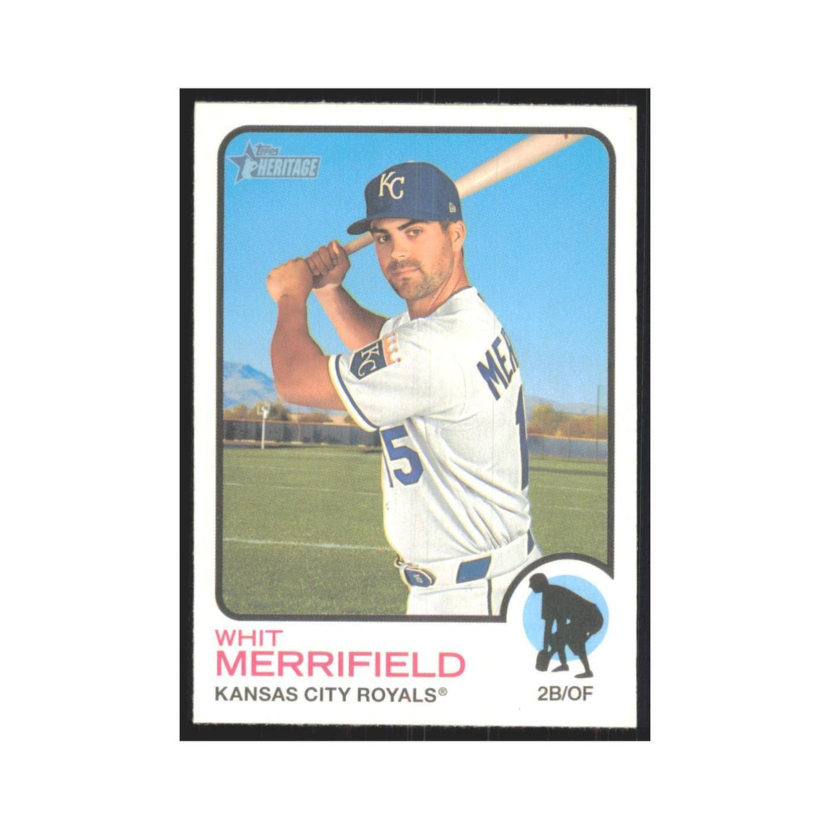 2022 Topps Heritage Whit Merrifield Royals #89